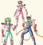 Seiya, Shun, Ikki